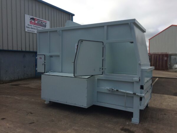 Static Compactor for Hand Loading by the Safety Interlocked side loading door