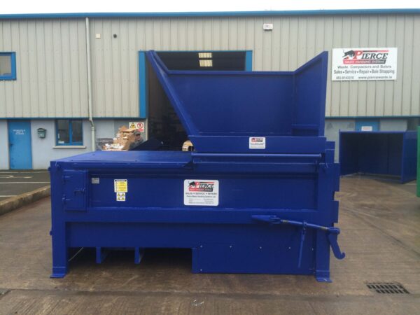 Static Compactor for Loading By hand or with a Forklift Tipping Skip