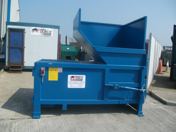 Static Compactor for Loading By hand or with a Forklift Tipping Skip