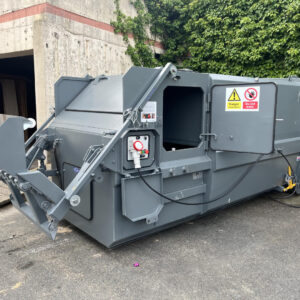 Skip Pack Portable Waste Compactor with Bin Lift and Hand Loading Option
