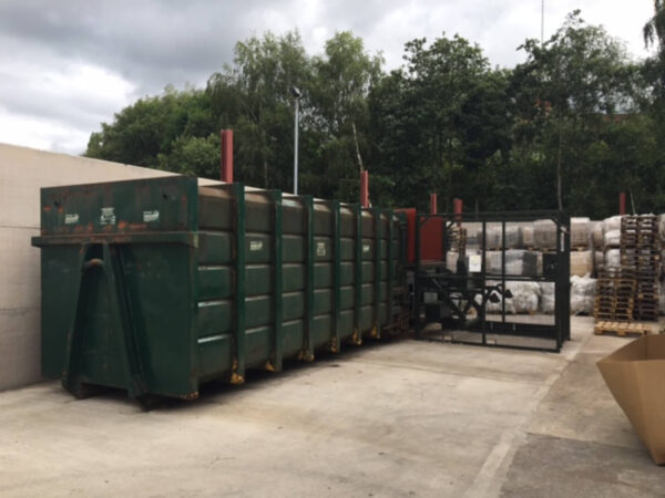 A compactor for a Special Bin Lift