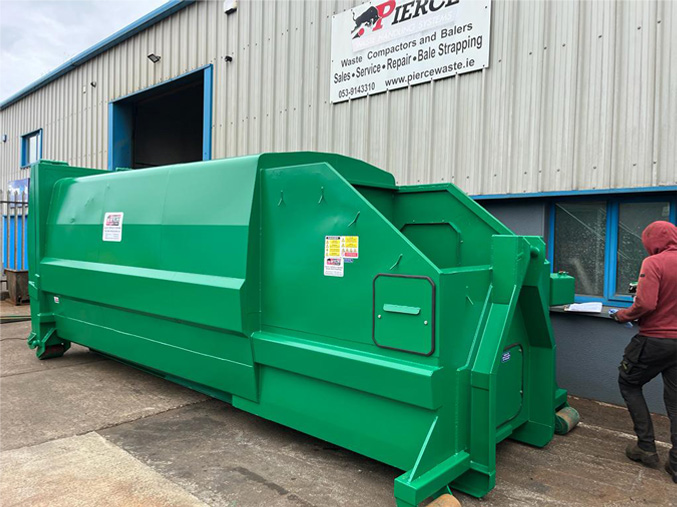 green waste compactor
